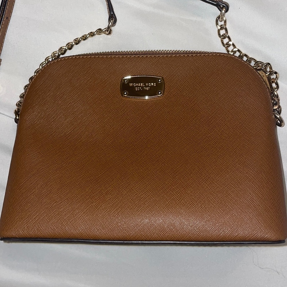 Brown Michael Kors Crossbody Purse